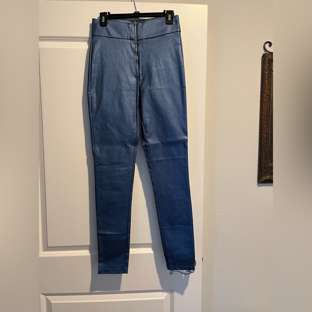 NWOT Blue stretchy pants